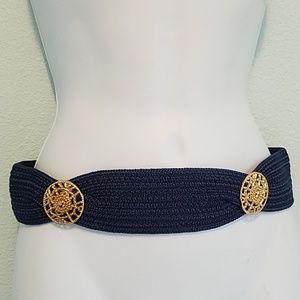 Ashley Moore Size S Blue 100% OLEFIN Dress Belt